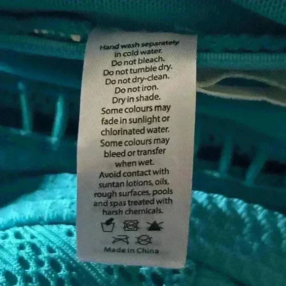 Sea Level NWT Amazing Lace Long Line Tri Bra Bikini Top Seafoam Size 10 - Picture 5 of 10